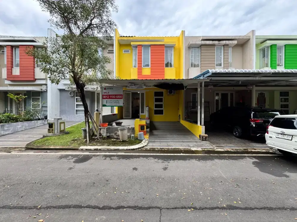 Dijual Villa Citraland Gama City Cluster Maldives ukuran 6x15 medan