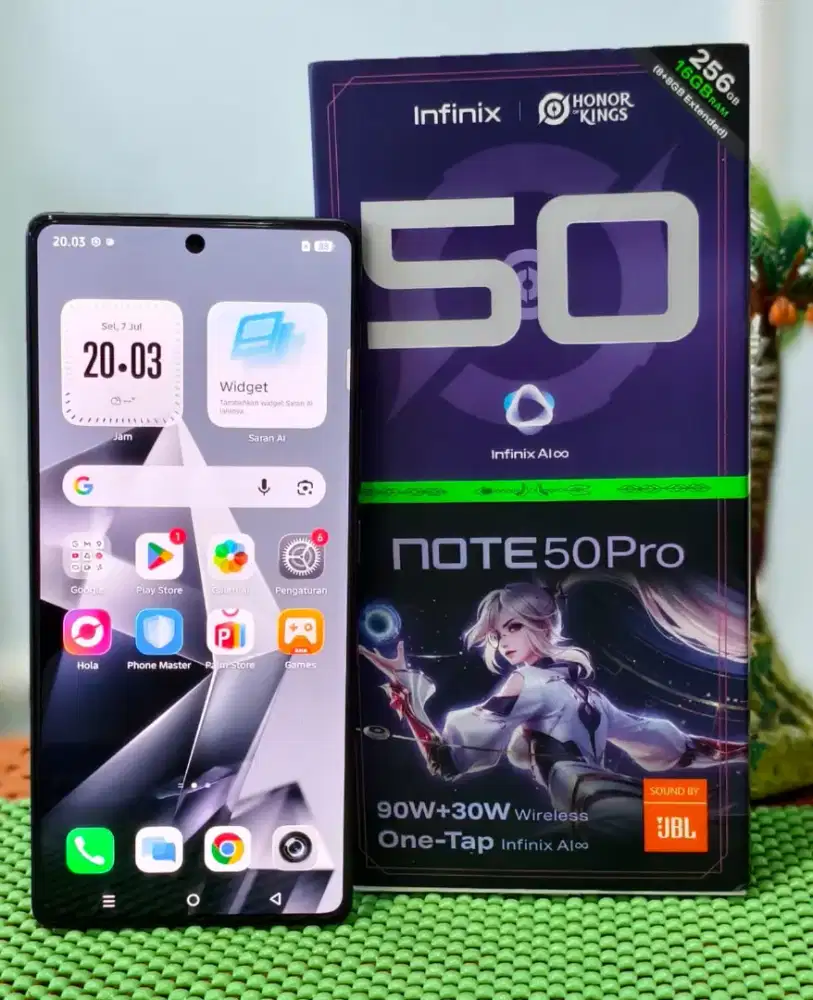 INFINIX NOTE 50 || 8/256 || SECOND / BEKAS