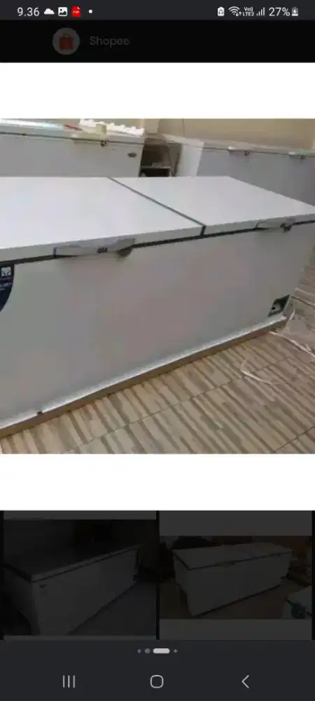 freezer box 1200L GEA