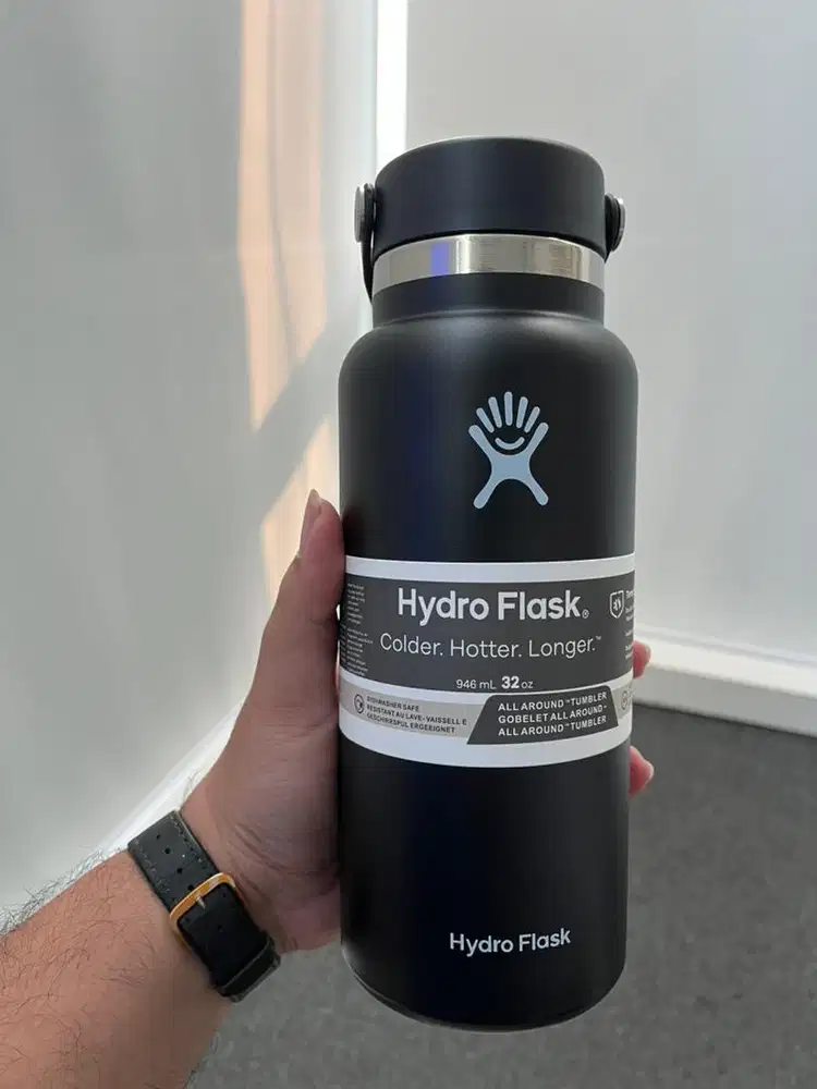 Hydro Flask Wide Mouth 32 Oz Black