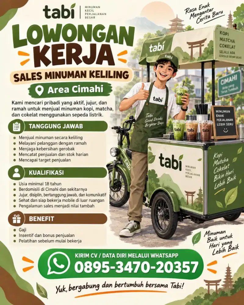 Sales Minuman Keliling