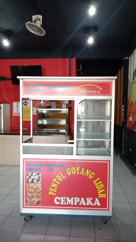 Dijual rombok bakso aluminium