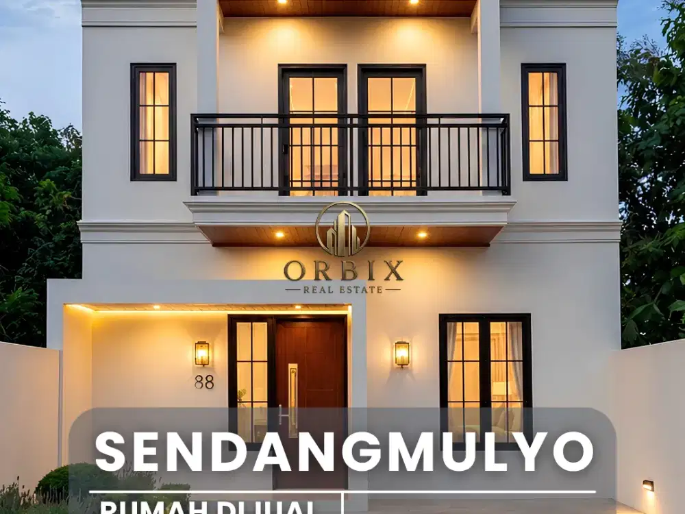 Rumah 2 Lamtai Free PPN dan AJB Sendangmulyo, Semarang