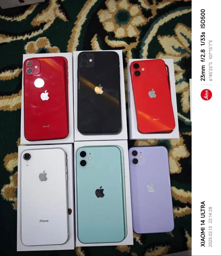 Stok iPhone Warna Warni