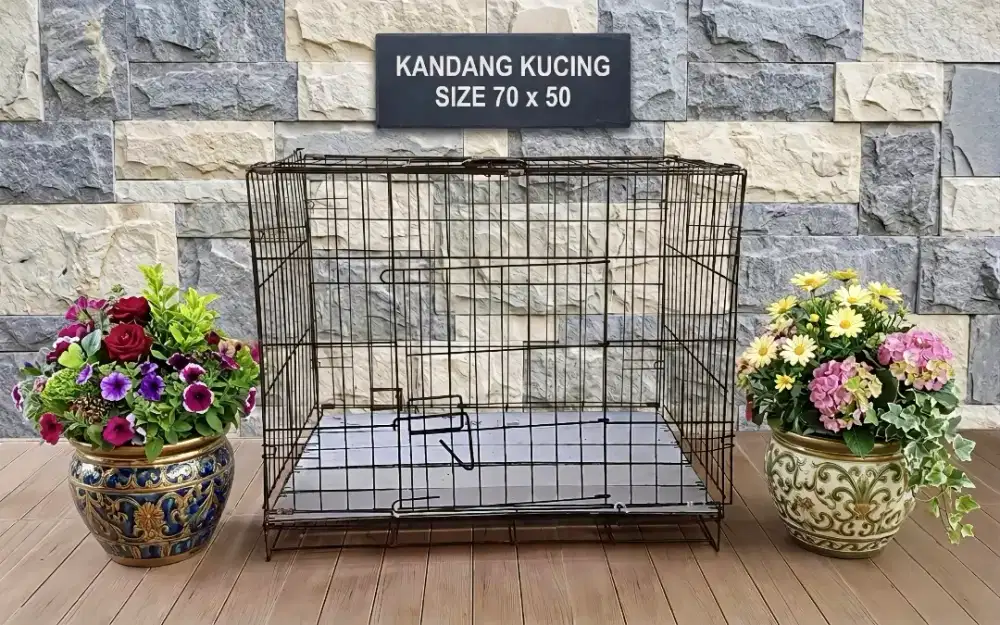 Kandang kucing size 70 x 50