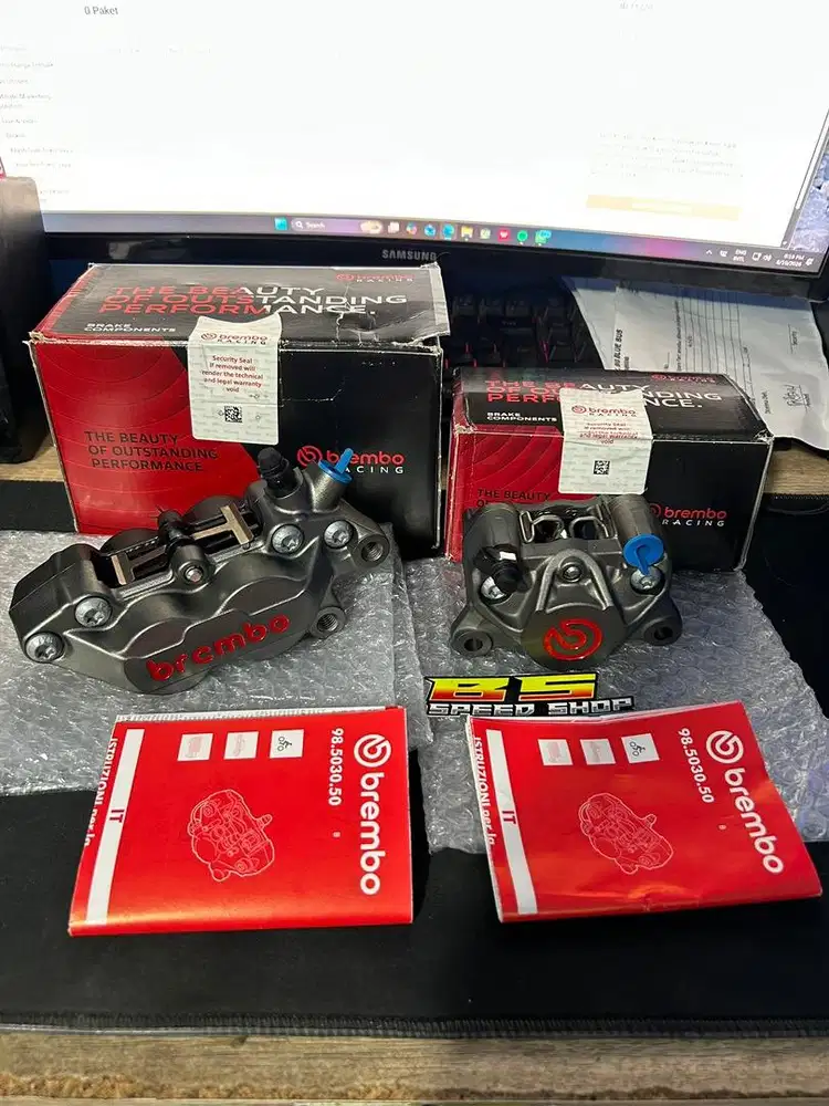 Kaliper brembo 4P 2P Original Italy