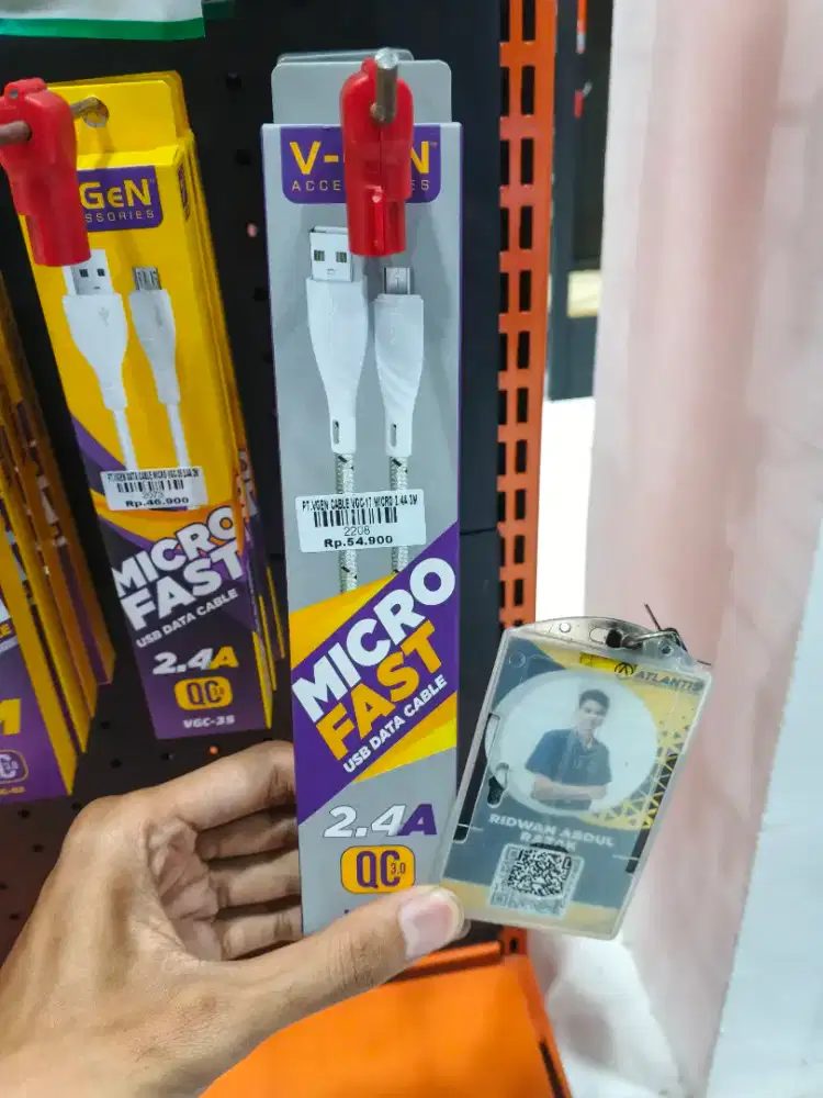 PT VGEN CABLE VGC-17 MICRO 2.4A 3M | ATLANTIS DAHSYAT