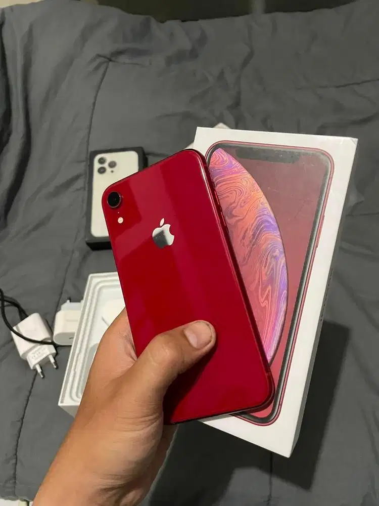 XR Merah 64gb Fullset