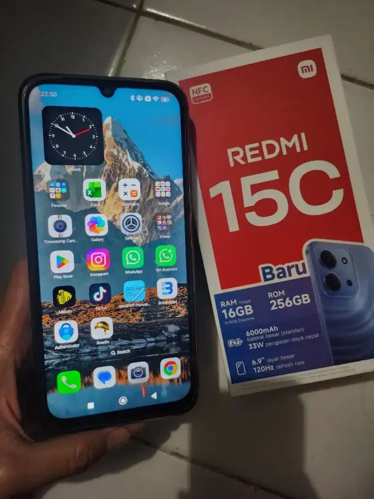 REDMI 15C 16/256GB
