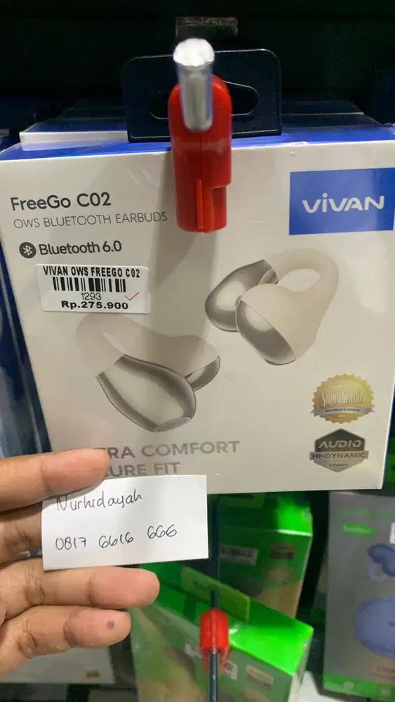 VIVAN FreeGo C02 OWS Bluetooth Earbuds l ATLANTIS DAHSYAT