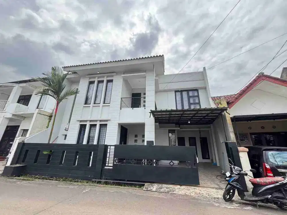 Rumah full furnished siap huni di komplek Kiara sari Kiara condong