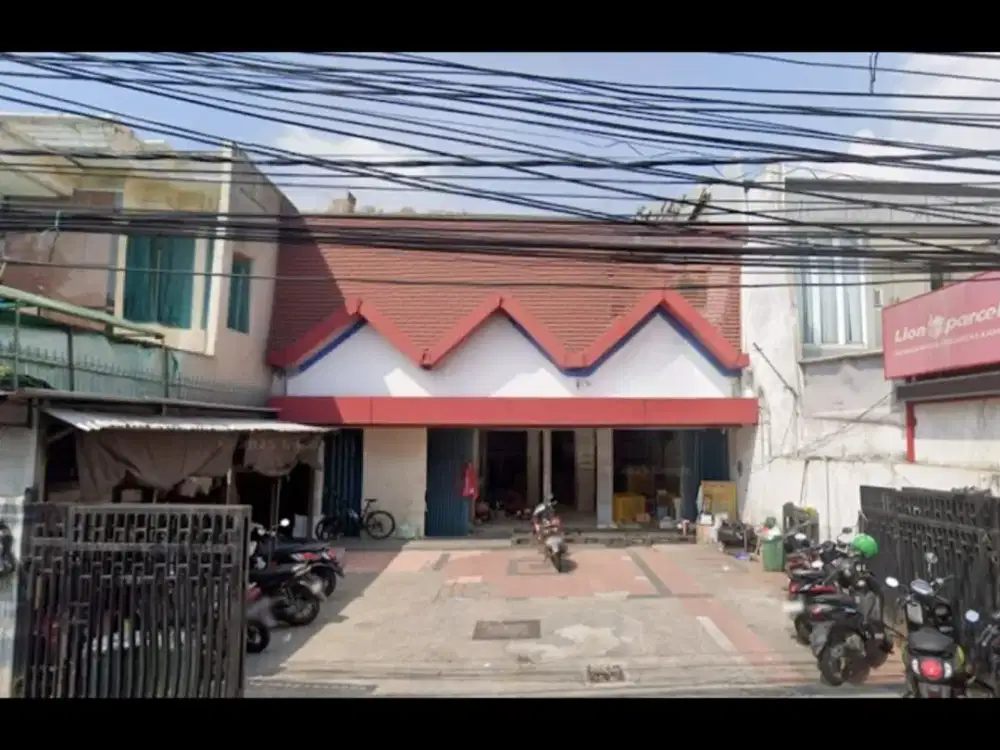Rumah Gudang Sumur Batu Kemayoran LT 360 LB 200 Strategis Posisi Jl Utama Utama bisa Usaha.