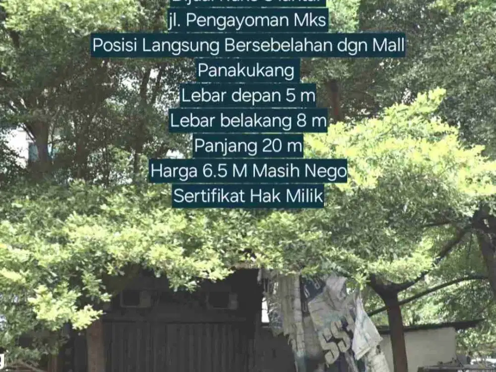 Dijual dan Disewakan Ruko 3 lt Jl. Pengayoman Makassar