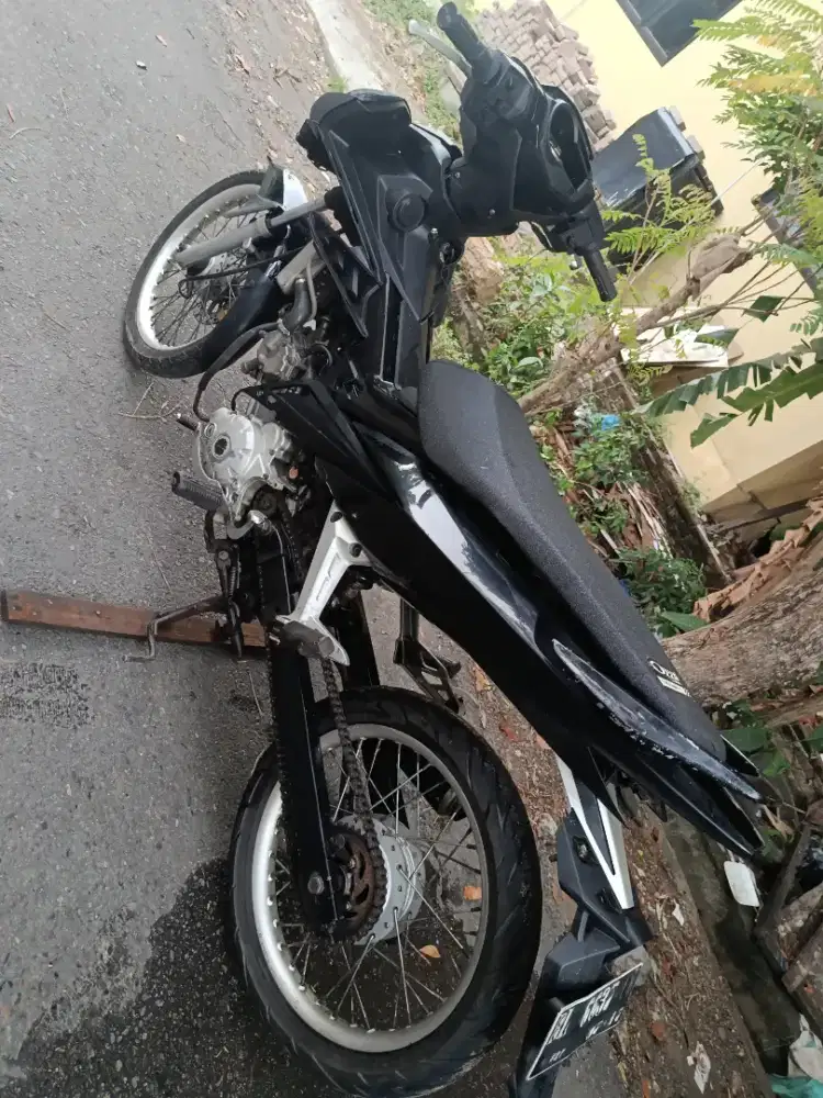 Jual kereta Jupiter MX body sudah dirombak mesin aman