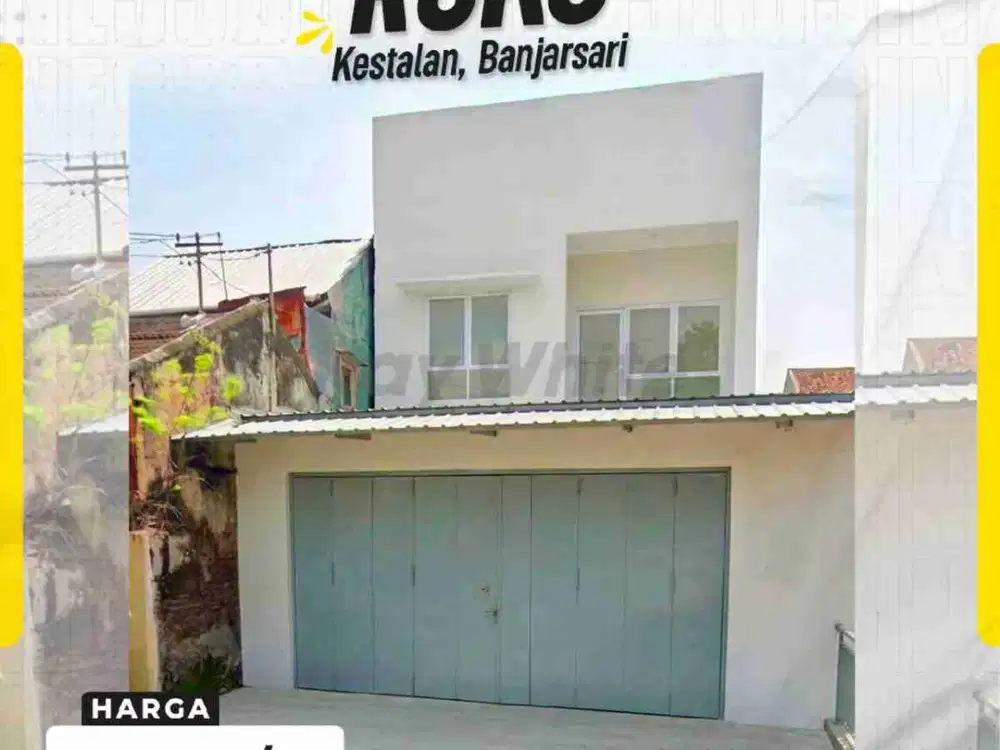 Ruko disewakan di pasar legi banjarsari solo