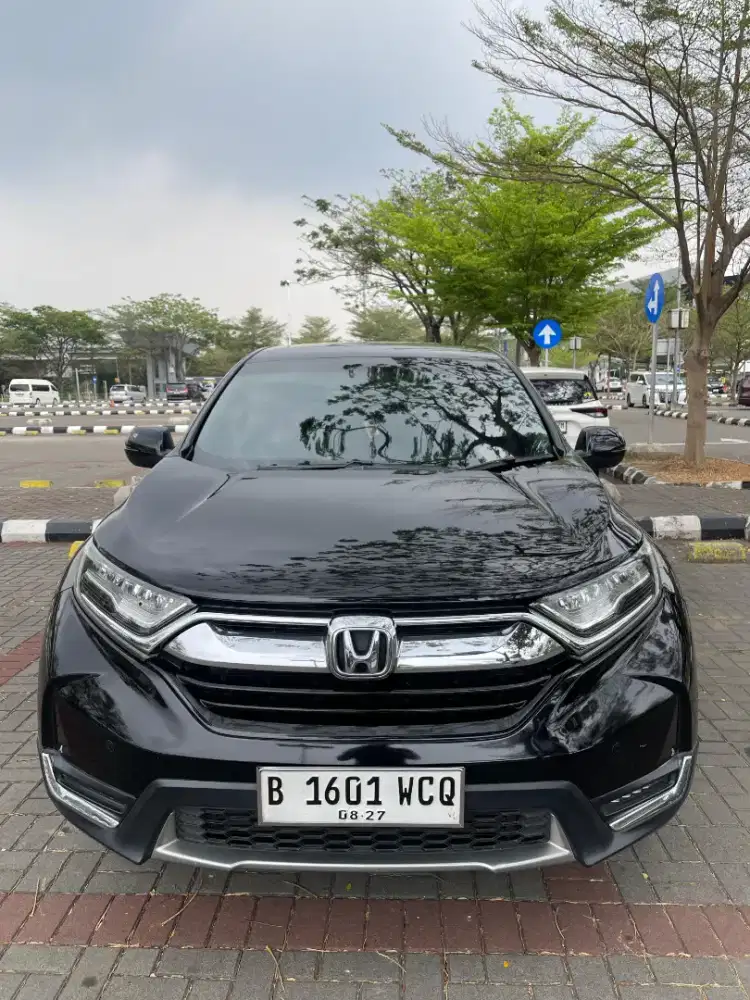 JUAL CEPAT HONDA CRV PRESTIGE 2019 HITAM TANGAN PERTAMA RAWATAN SEKALI