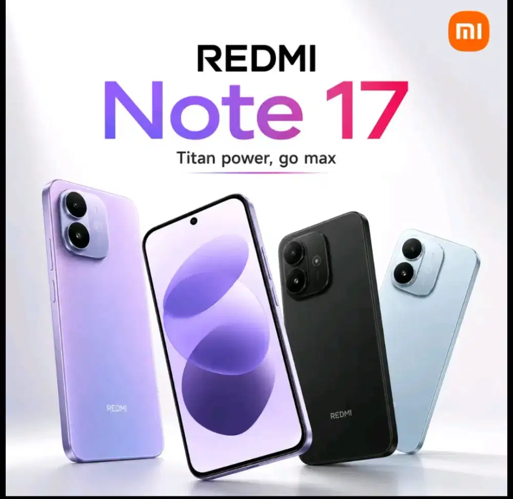 Xiaomi redmi note 17 6/128GB garansi resmi