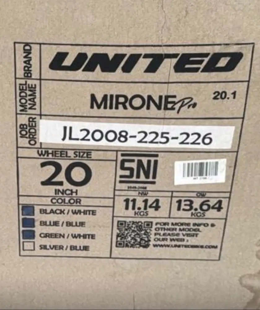 Miring sekali cuma ready 1