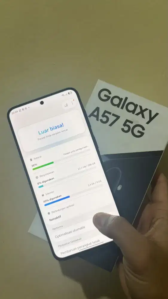 Samsung a57 8/256 5g likednew