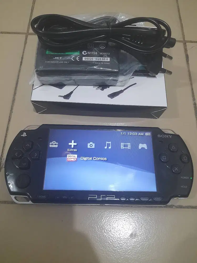 Psp Slim Seri 2000 Memory 8gb Full game Normal Murah