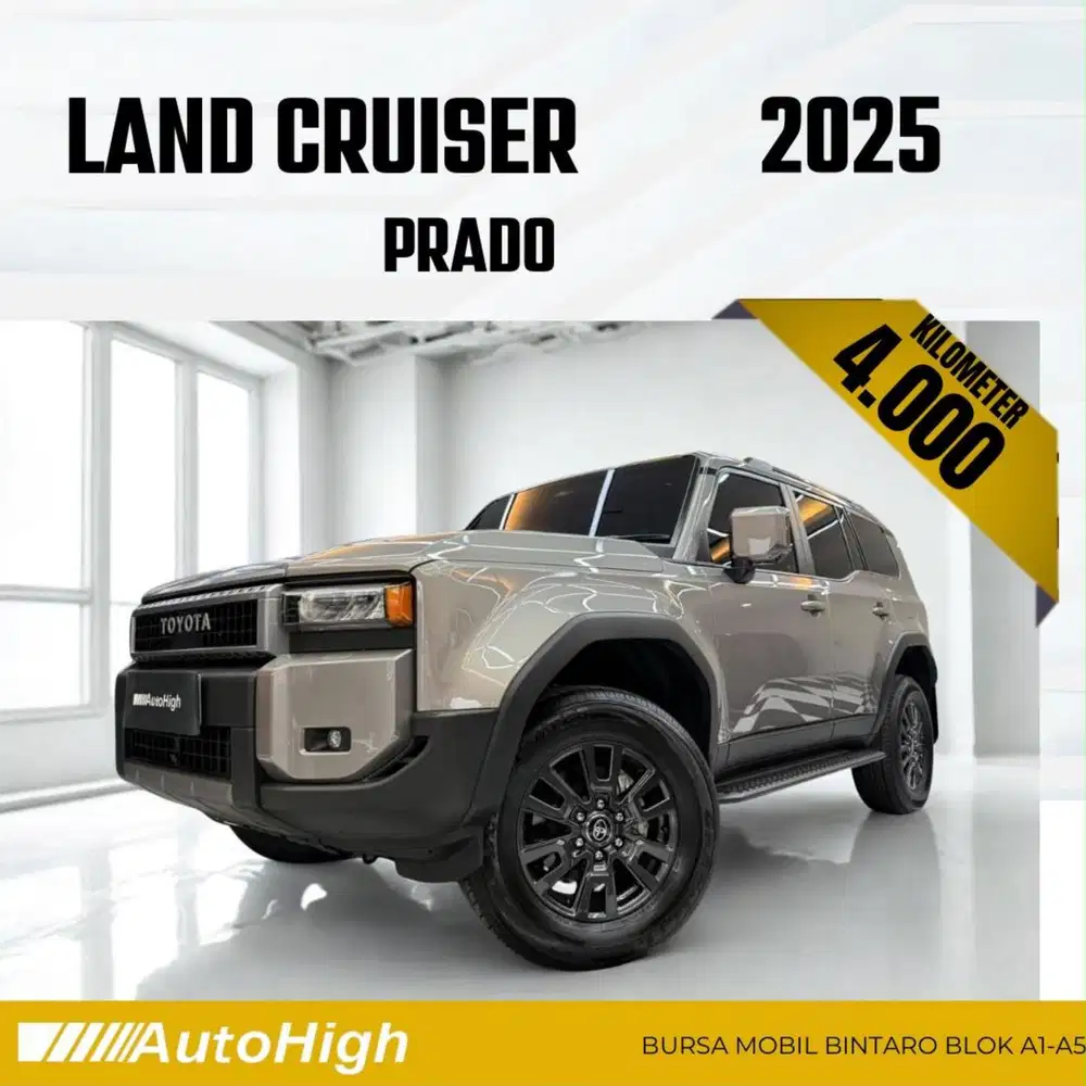DP10% [Km4.000] Land Cruiser Prado 2.7 VX-R 2025 Reg 2026 #AUTOHIGH