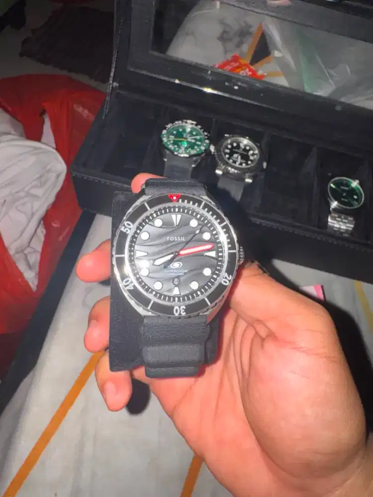 Jam tangan Rolex and fossil