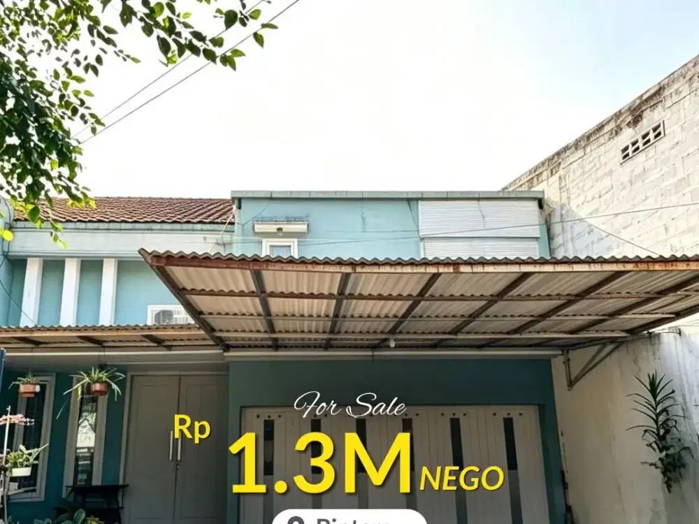 Hunian Modern di dalam Cluster Kecil
