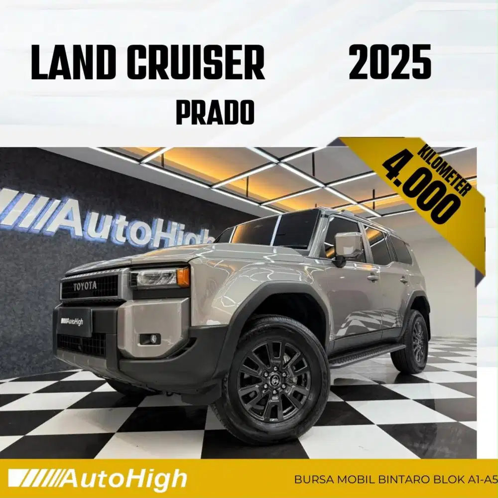 DP10% [Km4.000] Land Cruiser Prado 2.7 VX-R 2025 Reg 2024 #AUTOHIGH