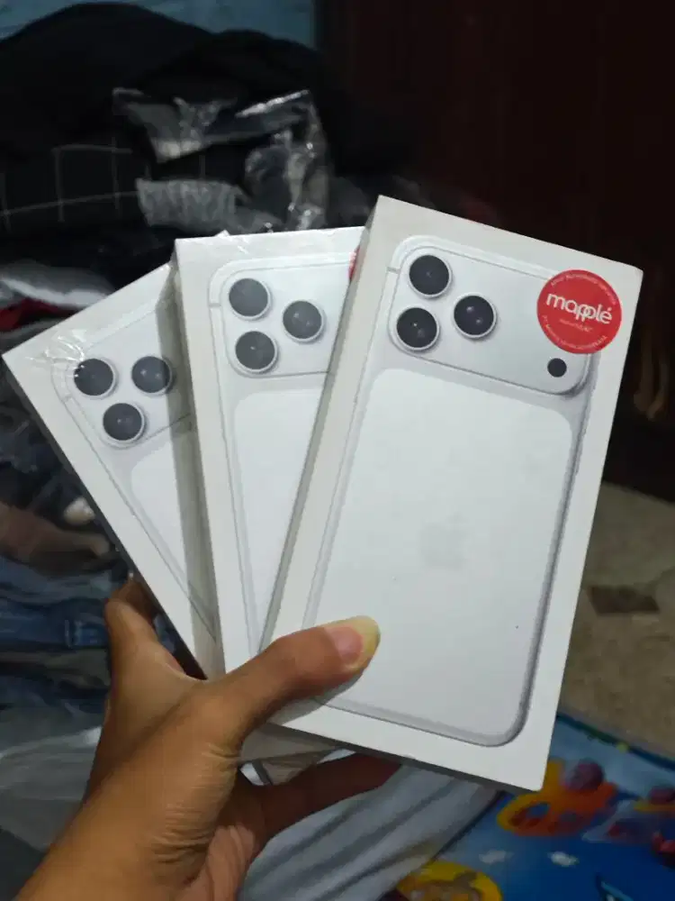 New iPhone 17 Promax 256 iBox segel