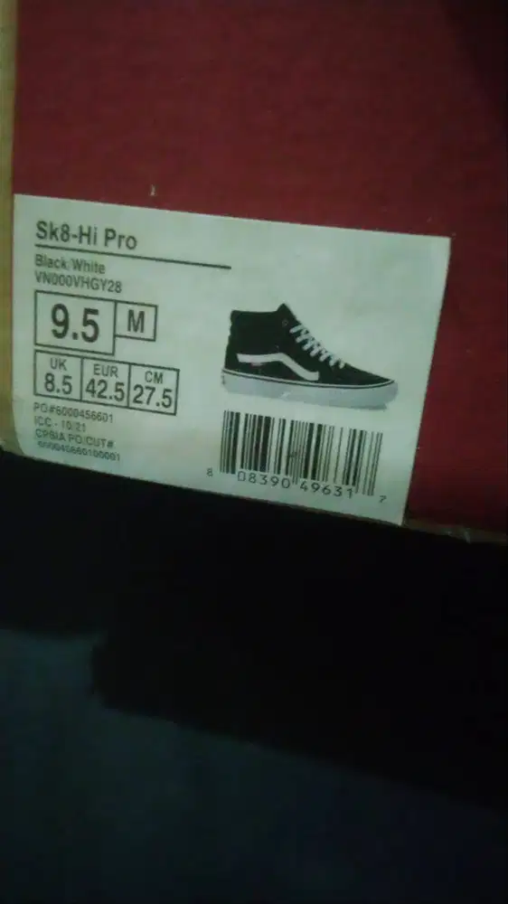 Sepatu Vans sk8 high