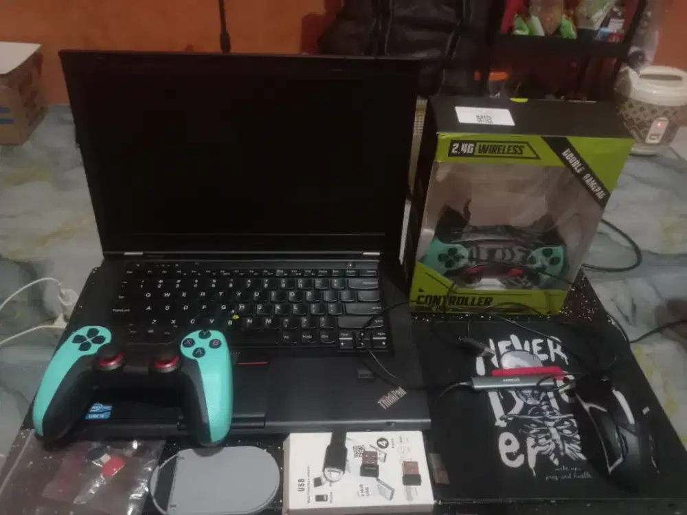 Laptop gaming fullset + game