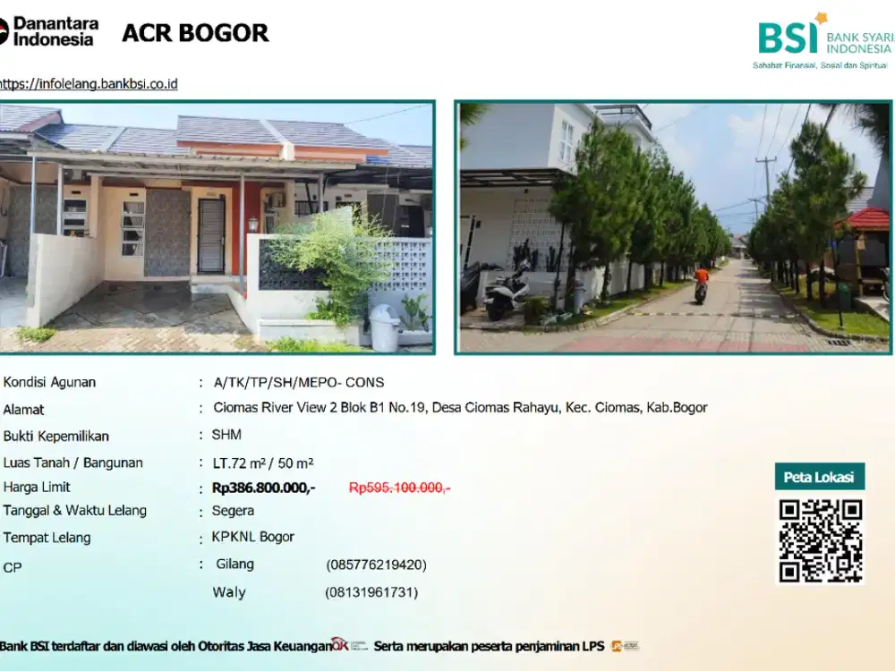 Rumah Nyaman di pusat kota