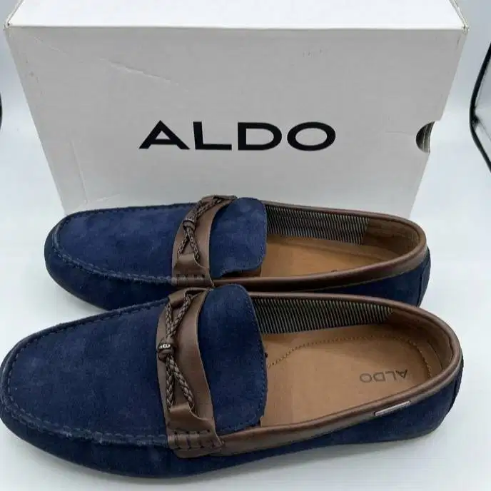 SEPATU LOAFER PRIA ALDO DENIM NAVY - CASUAL & FORMAL