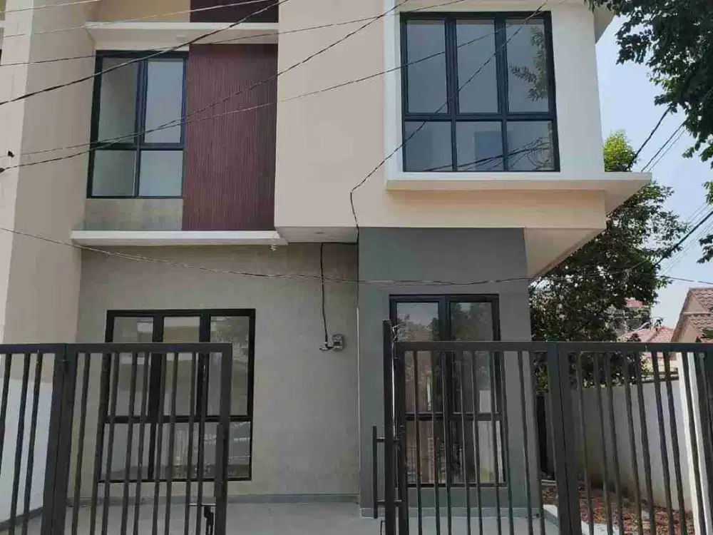 DIJUAL RUMAH BARU 2 LANTAI HOOK DI VILLA MELATI MAS