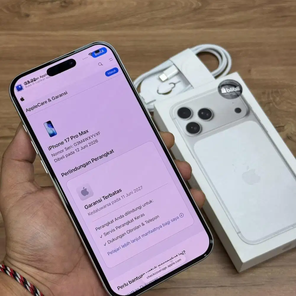iphone 17pro max 256 resmi blibli