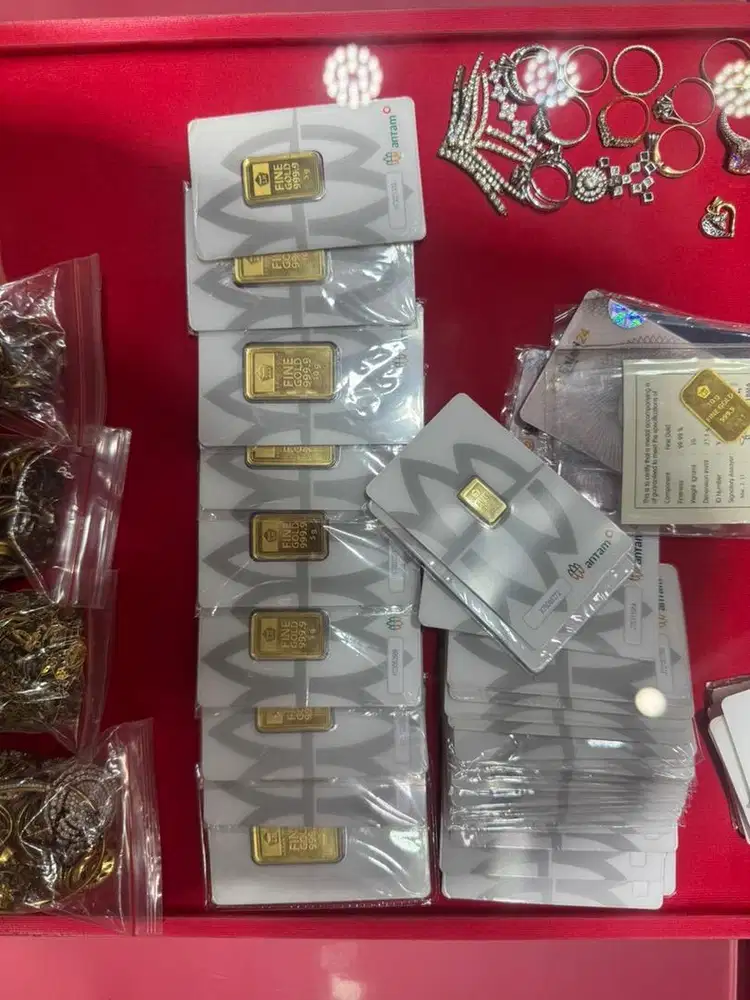 terima emas harga tinggi