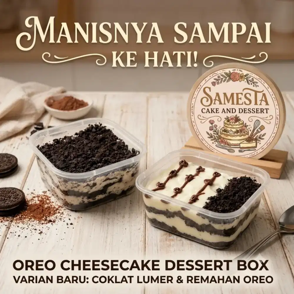OREO CHEESECAKE DESSERT BOX