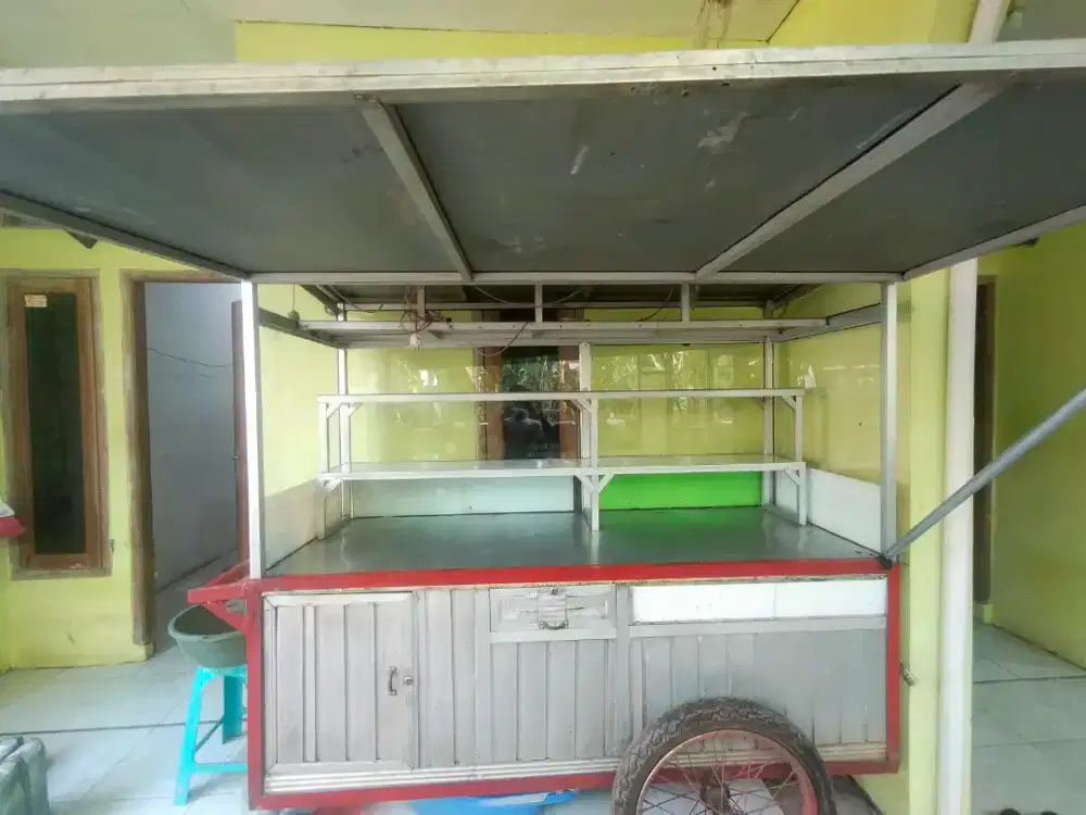 GEROBAK ALUMUNIUM SIAP PAKAI
