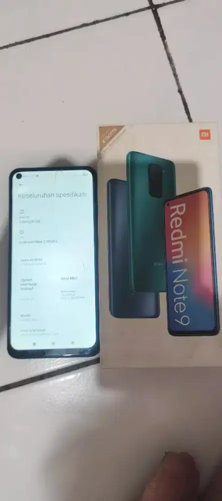 Redmi Note 9 6/128 batangan