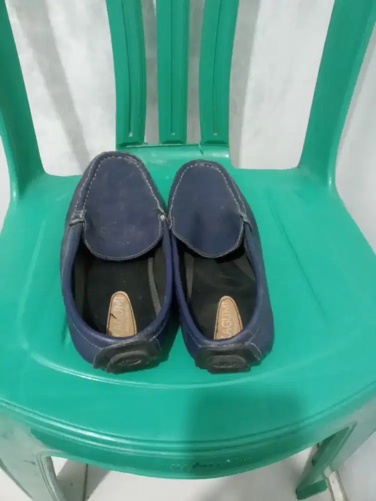 Jual Sepatu Kerja Casual Merk Xagumi Warna Biru Laut Ga Ada Minus