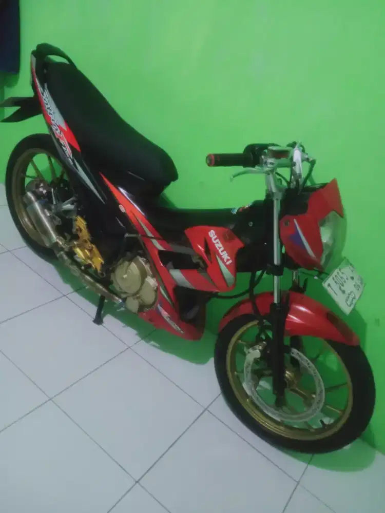 Satria FU 2013, Merah Hitam