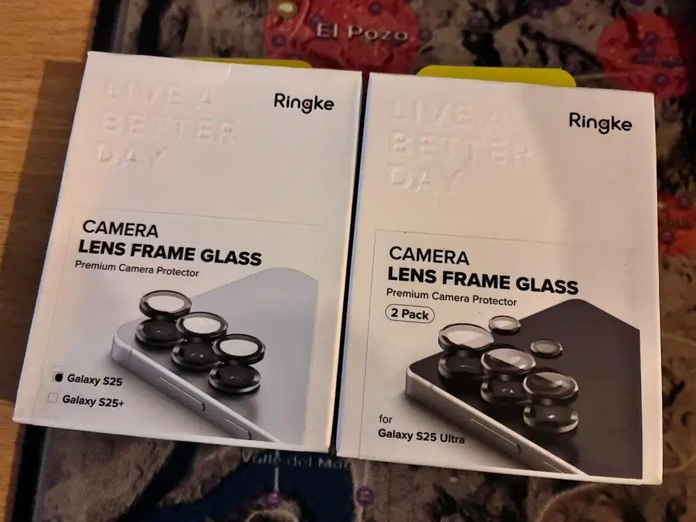Tempered camera glass ringke samsung dan iphone
