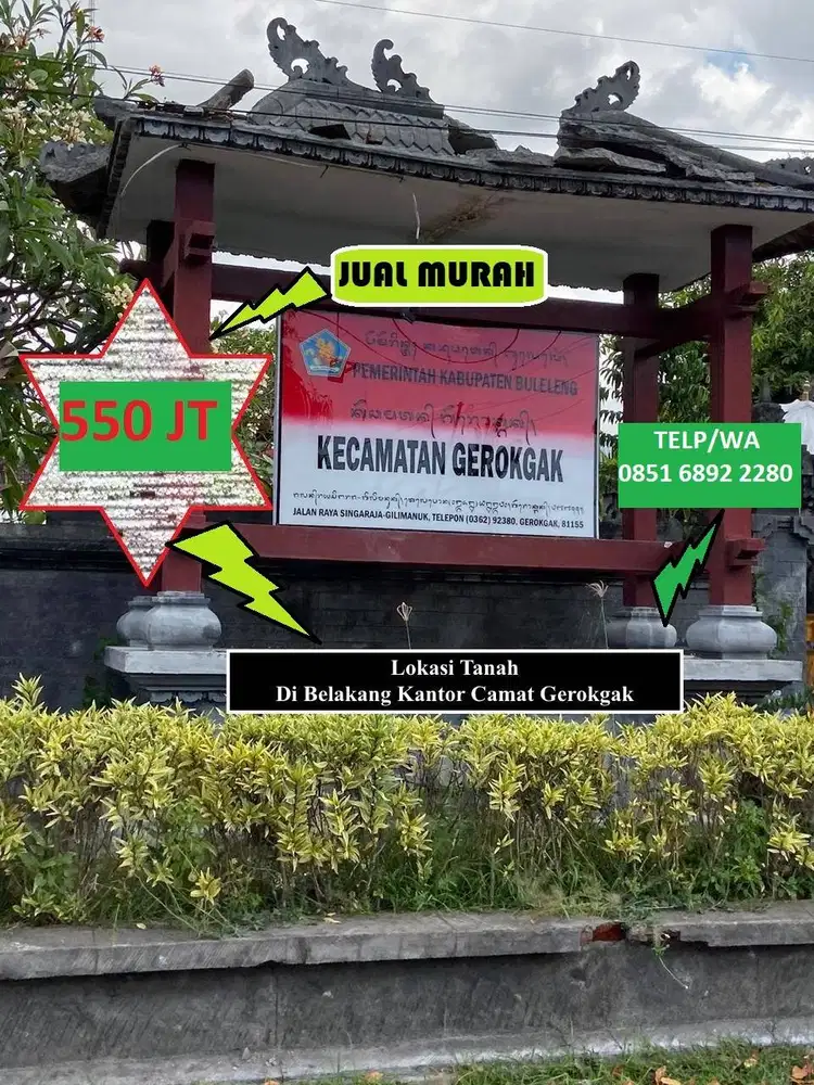 Dijual tanah perumahan