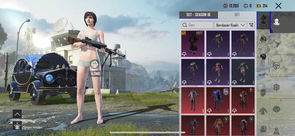 Jual akun pubg mobile