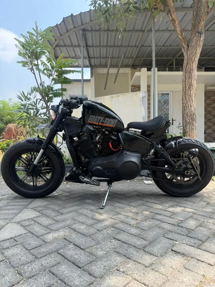 Benneli v250 tahun 2002 modif harley sportster 48