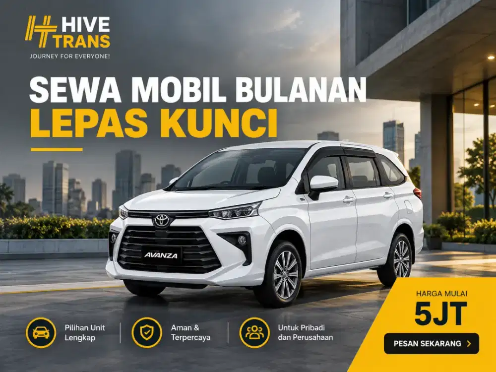Rental Mobil Bulanan Matic Sewa Pamulang, Ciputat, Bojongsari, BSD