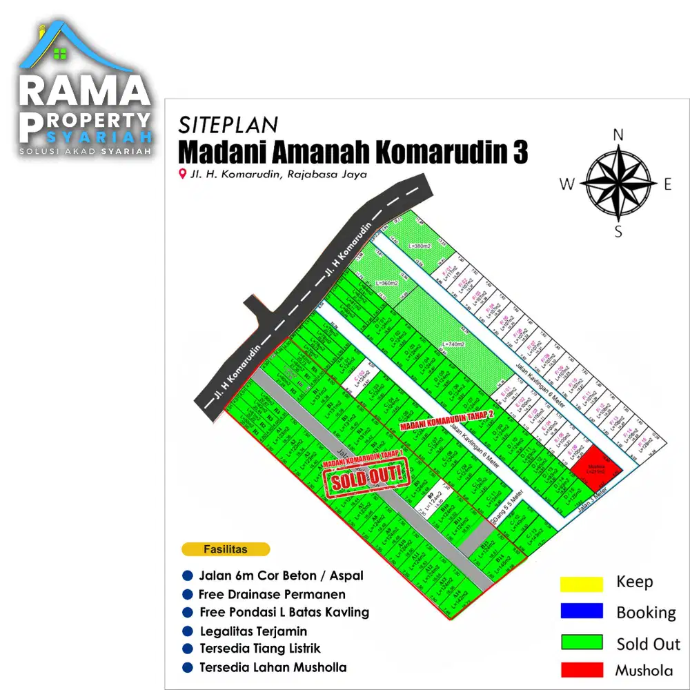 KAVLING MADANI KOMARUDIN 3