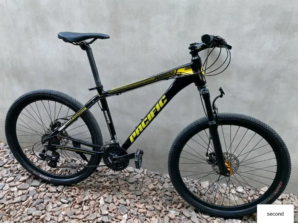 Sepeda gunung MTB Pacific asli
