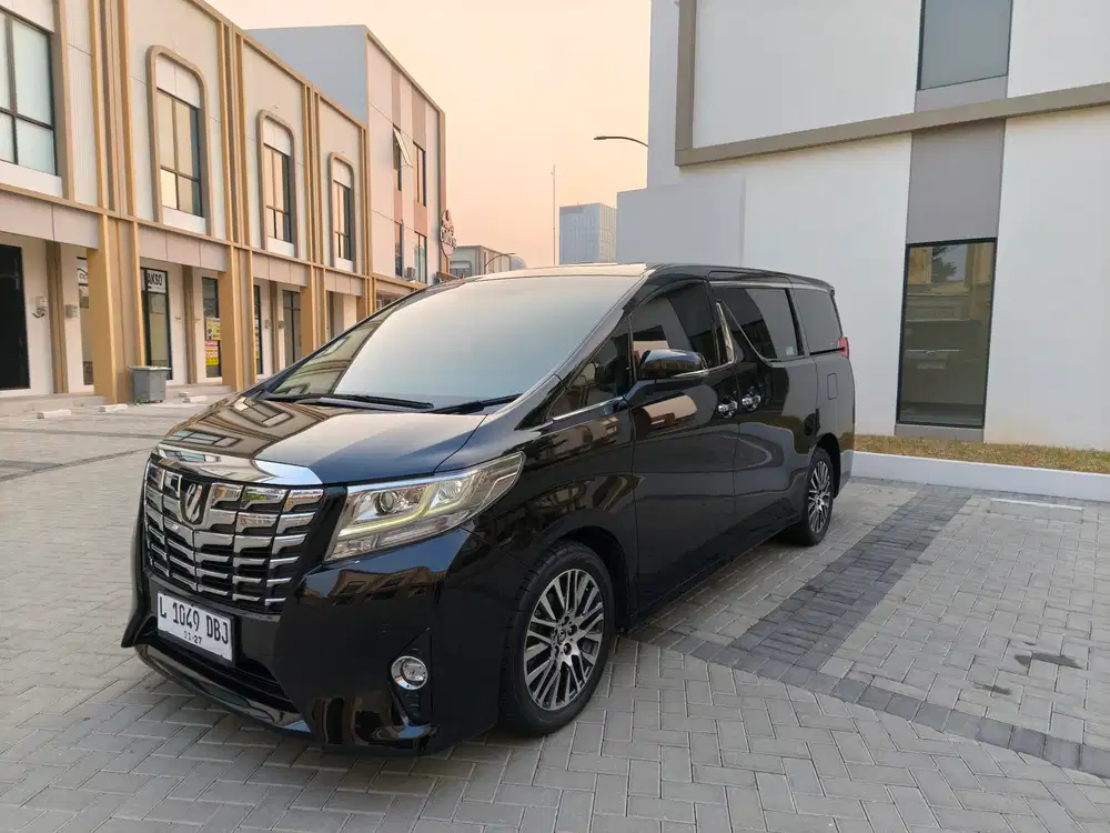 TOYOTA ALPHARD G ATPM 2017 ISTIMEWA TERAWAT