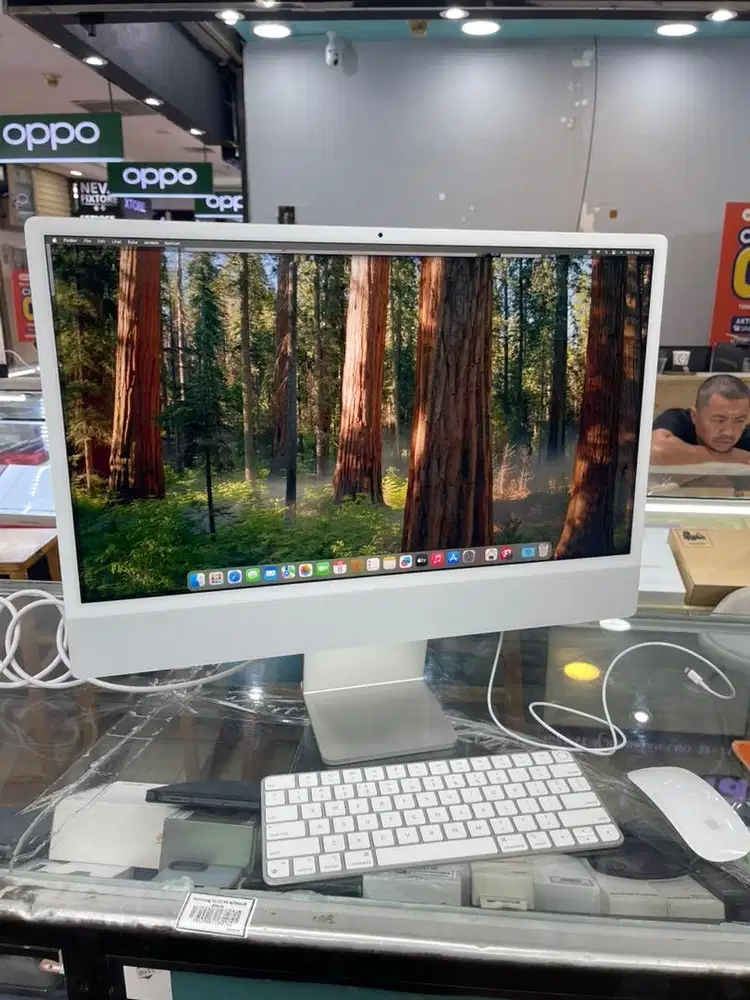 apple iMac M3 24 ram 8gb/256gb Bekas second original murah